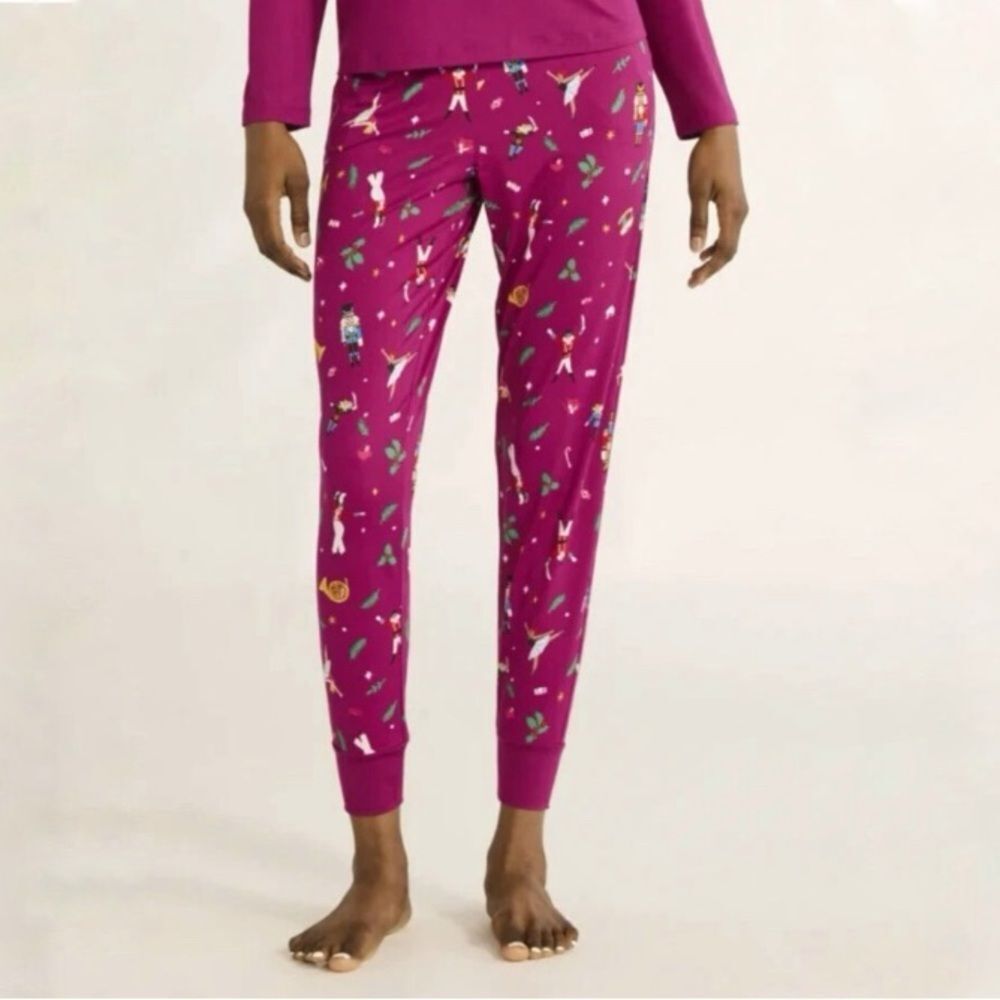 Joyspun Women's Nutcracker Print Sleep Pants Sizes 2X/3X